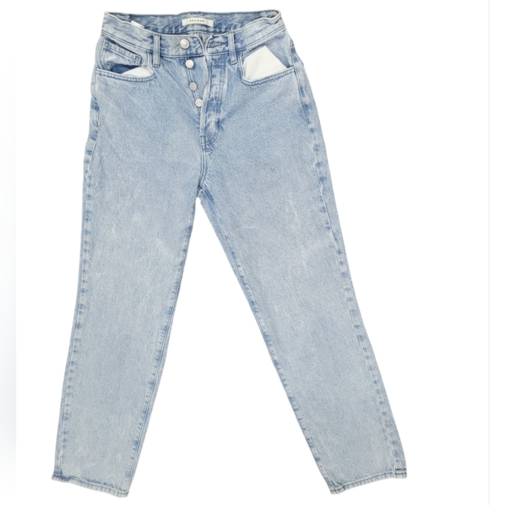 PacSun Light Blue Women's Dad Jeans - Size 26